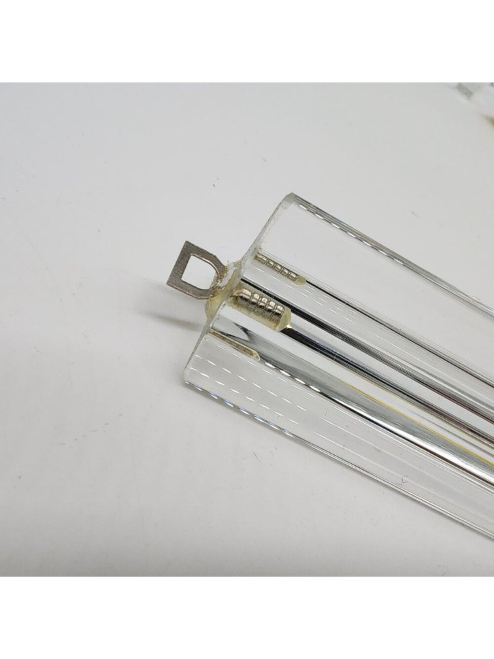 Murano Glass Tri Lobe Rod Spare Part for Venini Chandeliers, 11" Long - Picture 7 of 9